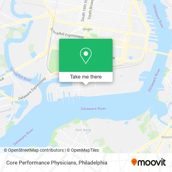 Core Performance Physicians map