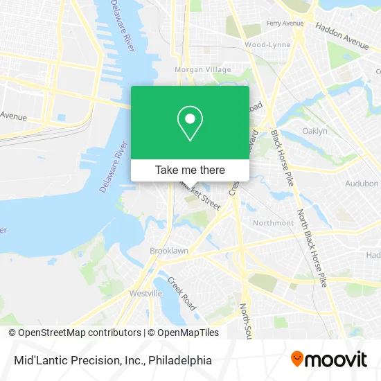 Mid'Lantic Precision, Inc. map