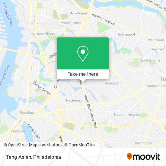 Mapa de Tang Asian