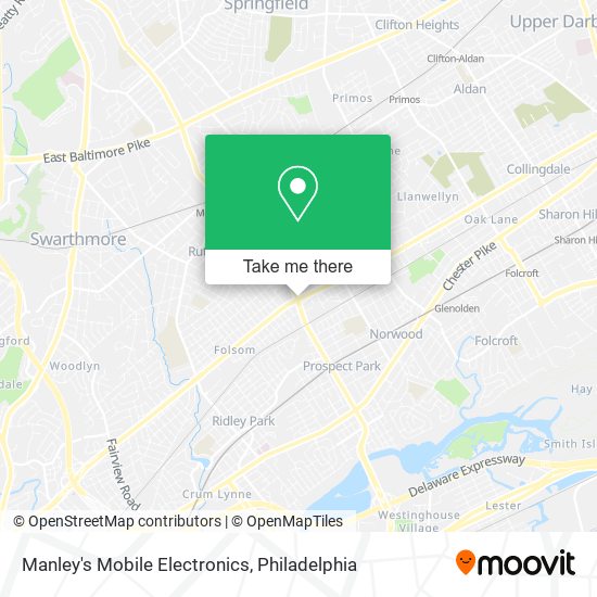 Manley's Mobile Electronics map