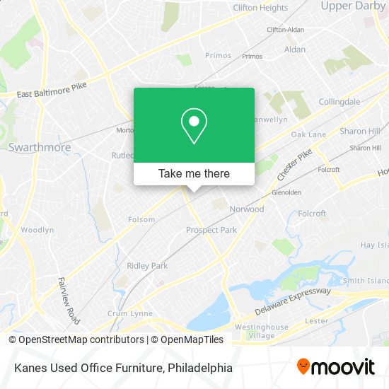 Mapa de Kanes Used Office Furniture