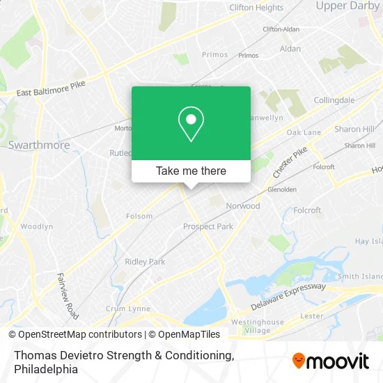 Thomas Devietro Strength & Conditioning map
