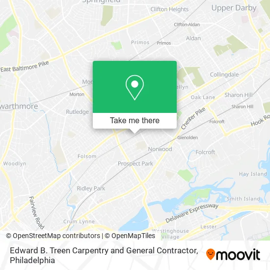 Edward B. Treen Carpentry and General Contractor map