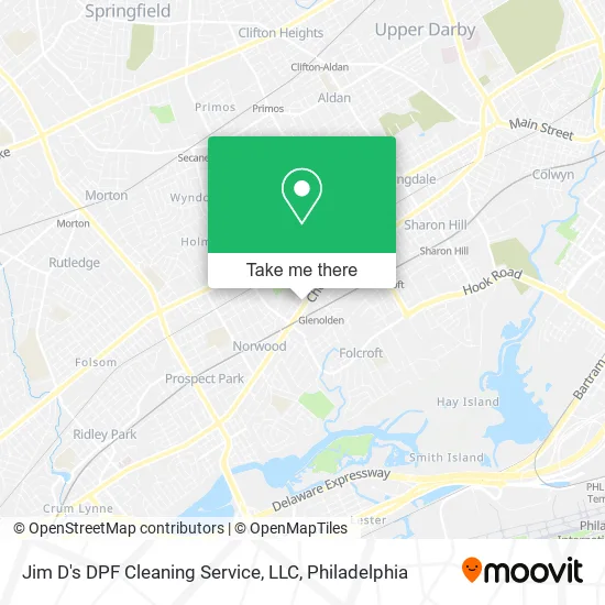 Jim D's DPF Cleaning Service, LLC map