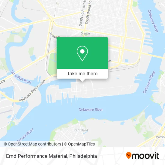 Emd Performance Material map