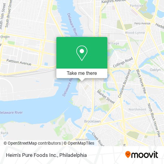 Mapa de Heim's Pure Foods Inc.