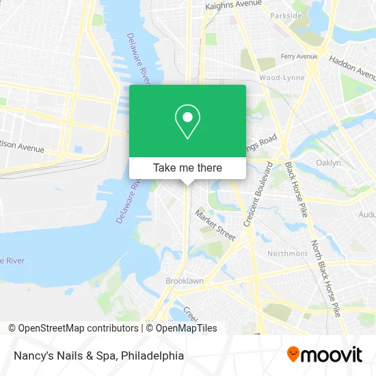 Nancy's Nails & Spa map