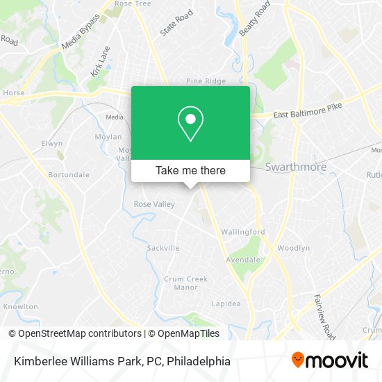 Mapa de Kimberlee Williams Park, PC