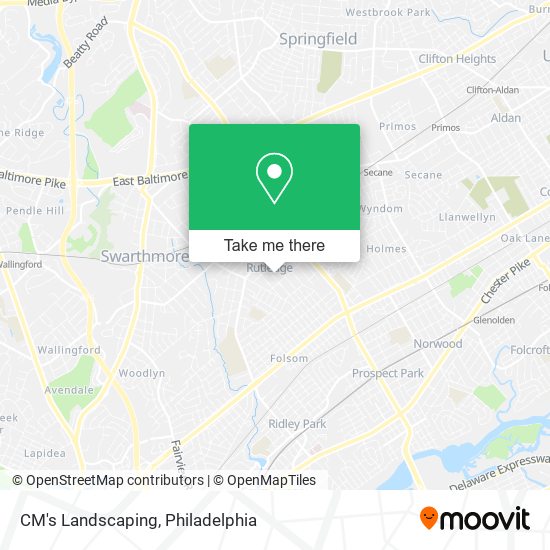 Mapa de CM's Landscaping