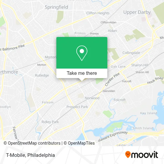 T-Mobile map