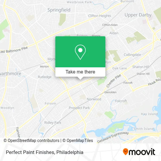 Perfect Paint Finishes map