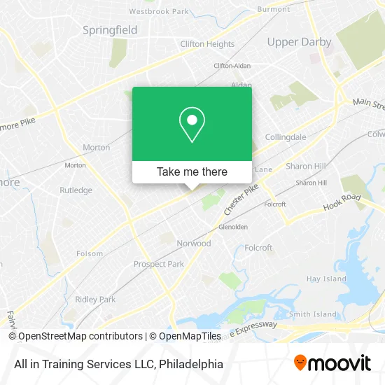 All in Training Services LLC map