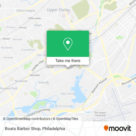 Boats Barbor Shop map