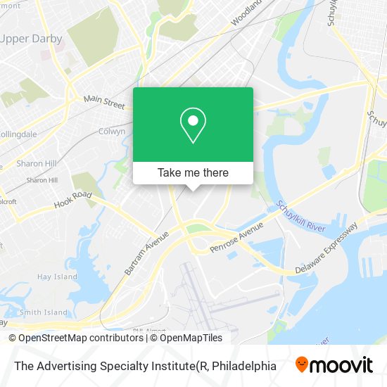 The Advertising Specialty Institute map