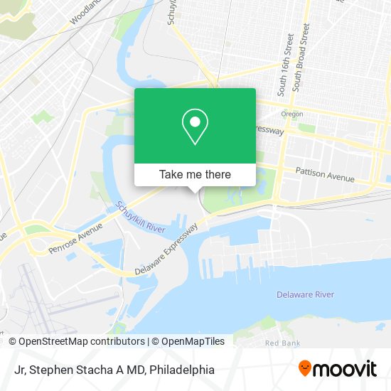 Mapa de Jr, Stephen Stacha A MD