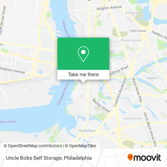 Mapa de Uncle Bobs Self Storage