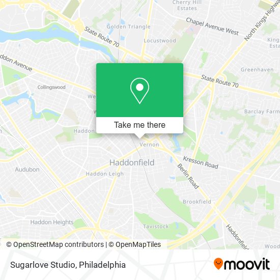 Sugarlove Studio map