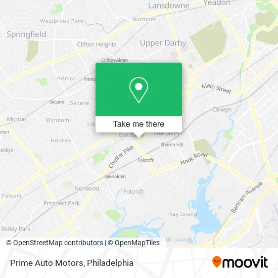 Prime Auto Motors map