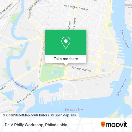 Mapa de Dr. V Philly Workshop