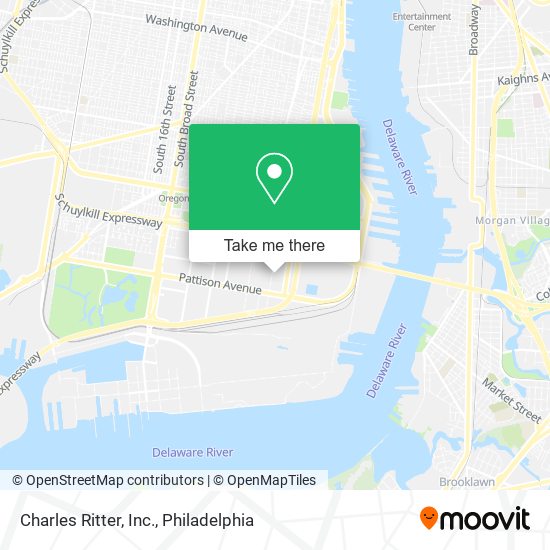 Mapa de Charles Ritter, Inc.