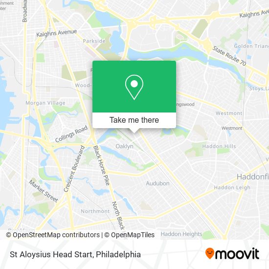 Mapa de St Aloysius Head Start