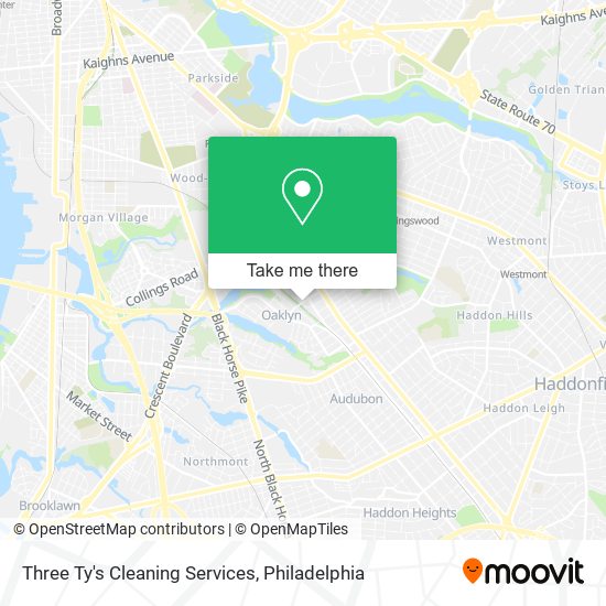 Three Ty's Cleaning Services map