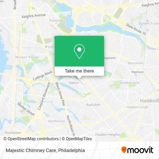 Majestic Chimney Care map