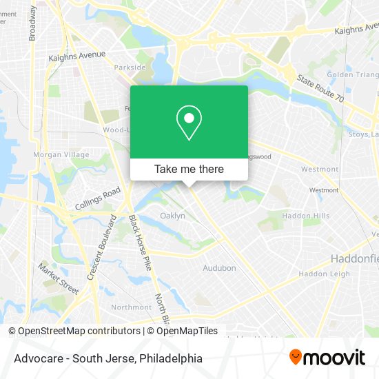 Advocare - South Jerse map