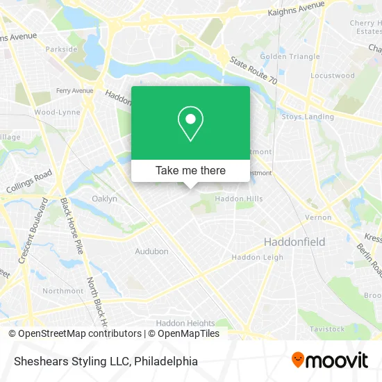 Sheshears Styling LLC map