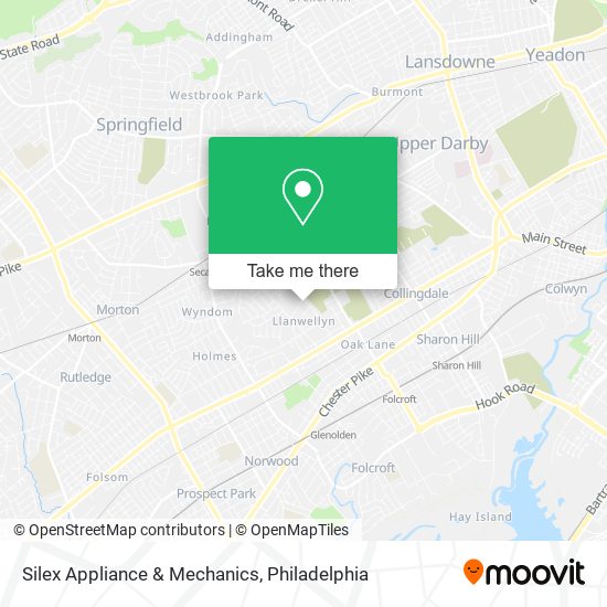 Silex Appliance & Mechanics map