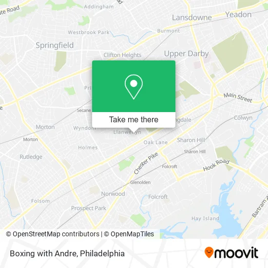 Boxing with Andre map