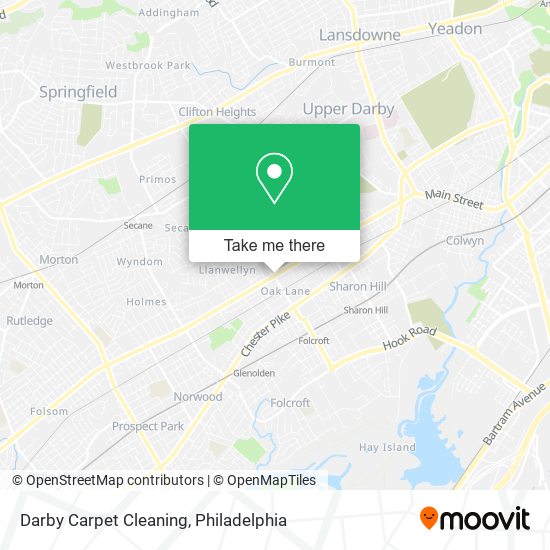 Mapa de Darby Carpet Cleaning