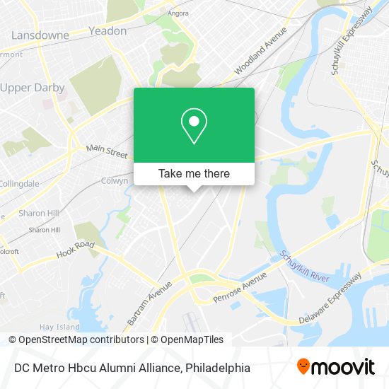 Mapa de DC Metro Hbcu Alumni Alliance