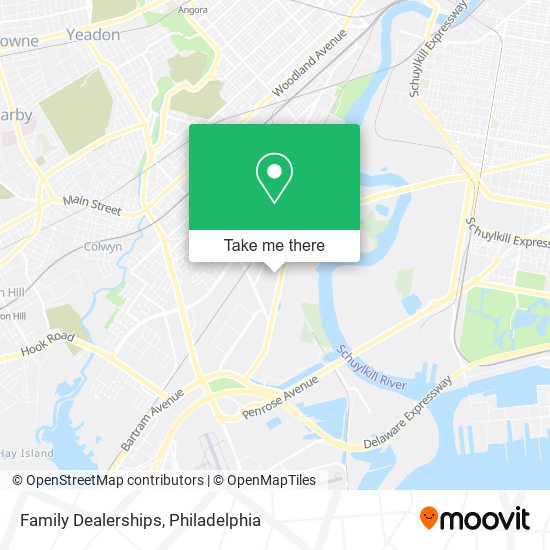 Family Dealerships map