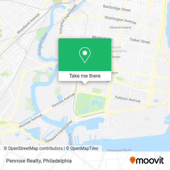 Penrose Realty map