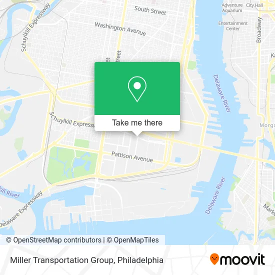 Miller Transportation Group map