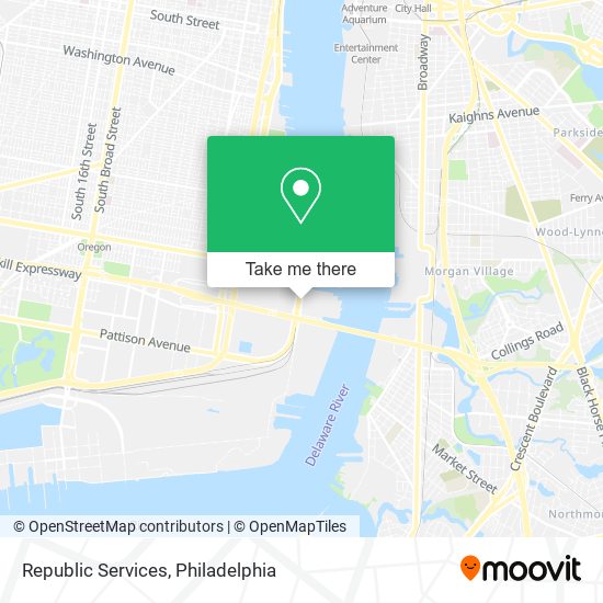 Republic Services map