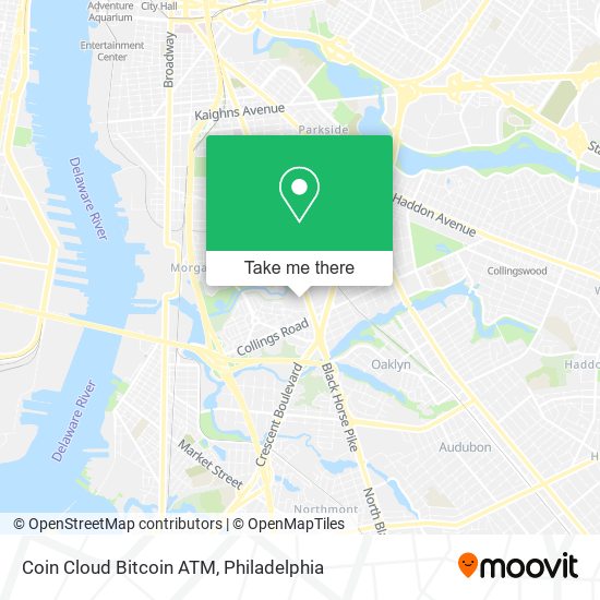 Coin Cloud Bitcoin ATM map
