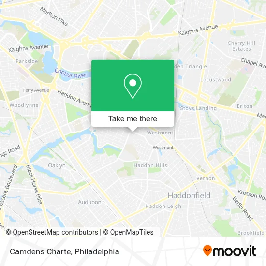 Camdens Charte map