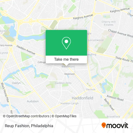 Reup Fashion map