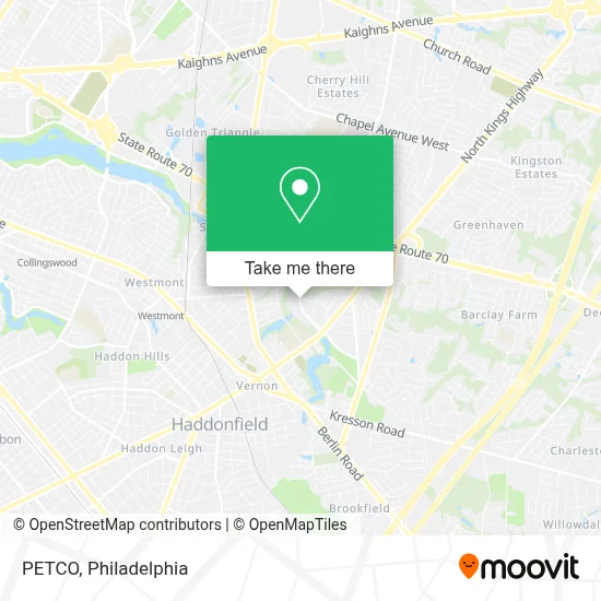 PETCO map