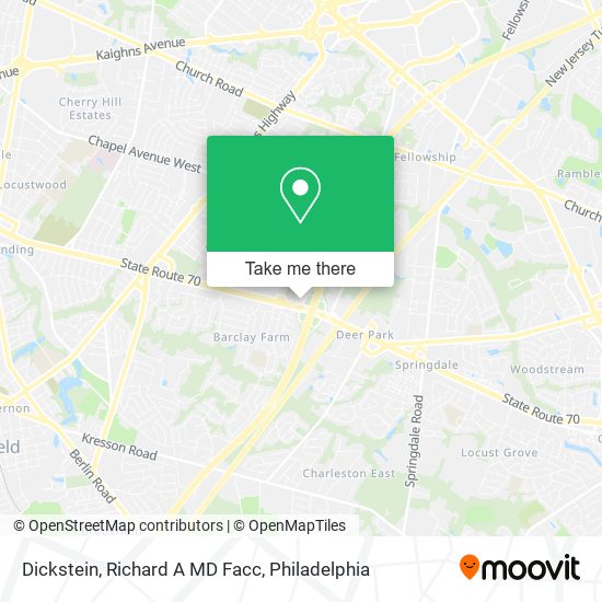 Dickstein, Richard A MD Facc map