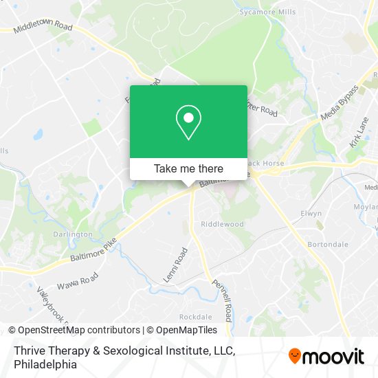 Thrive Therapy & Sexological Institute, LLC map