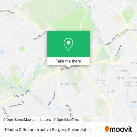 Plastic & Reconstructive Surgery map