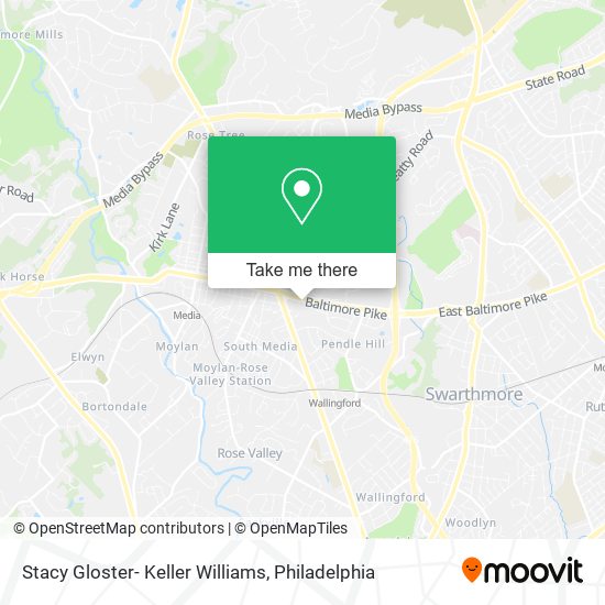 Stacy Gloster- Keller Williams map