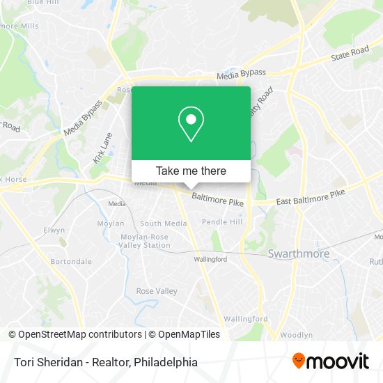 Mapa de Tori Sheridan - Realtor