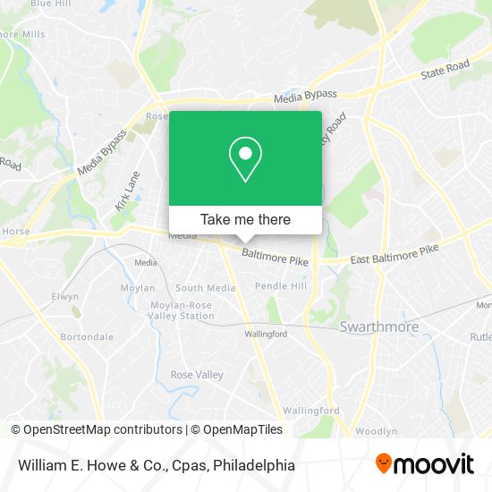 Mapa de William E. Howe & Co., Cpas