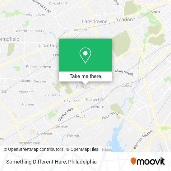 Something Different Here map