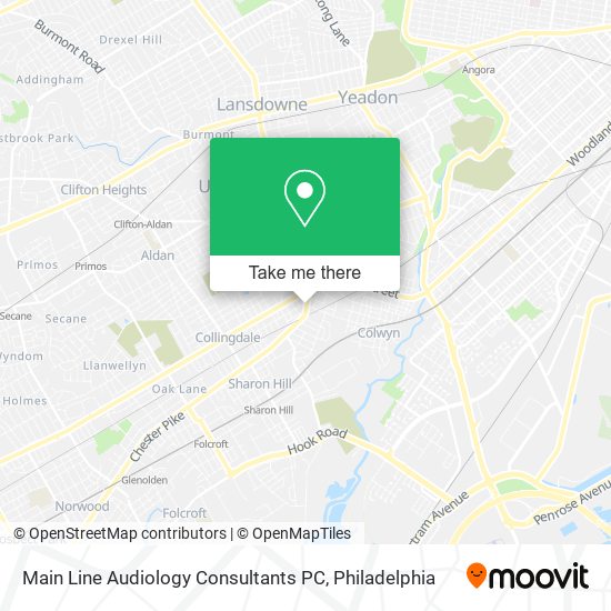 Main Line Audiology Consultants PC map