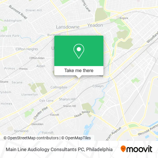 Main Line Audiology Consultants PC map